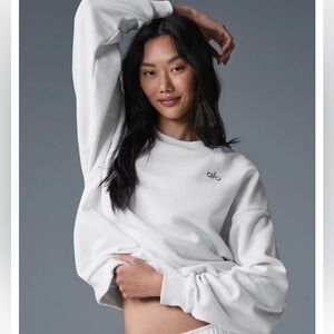 Alo Crew Neck Pull Over Sweater